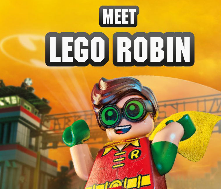 Saturday 7th May – Meet Lego’s Robin at The Entertainer